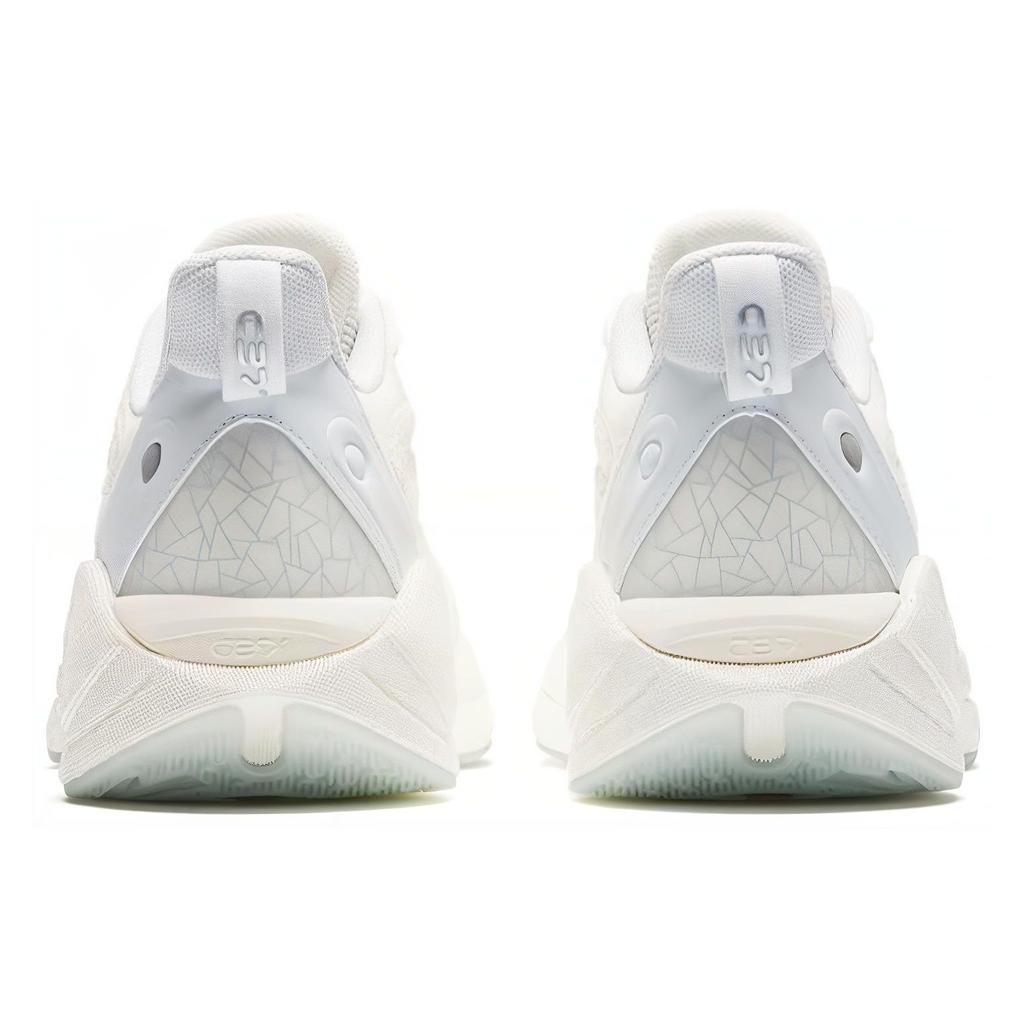 Anta C37 Series 3 Ice Cool Bubble Breathable Low Top Running Shoes Men Sneakers White Gray 912345537-2