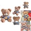 Adorable Brave Bear Plush Toy Featuring Cute Cartoon Design Soft And Cuddly Gift Idea