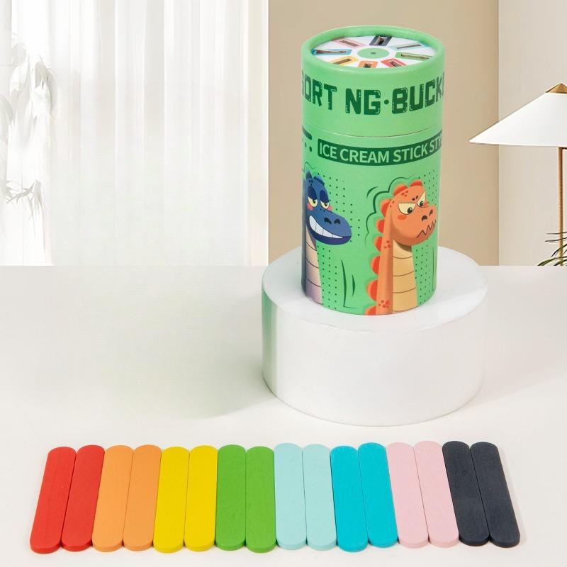 Enlightenment Early Education Color Classification Bucket Coin Box Children s Cognitive Matching Teaching Kindergarten Toys