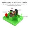 Metal and Plastic D C Motor for School Physics Laboratory Easy Assembly Design for Electromagnetism Teaching Activity