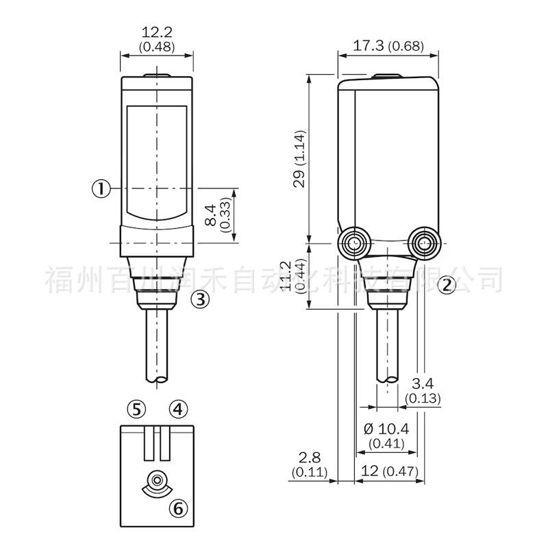 WL4SL-3P3232 Sick Photoelectric Switch Sensor with Reflector - Brand New, Original Mirror Reflector Sensor 1061563