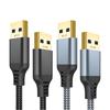 Straight Head USB3.0 Extension Cable Cord Support 5Gbps Data Transfer Charging for USB Fan/Keyboards/Hard Drive Box
