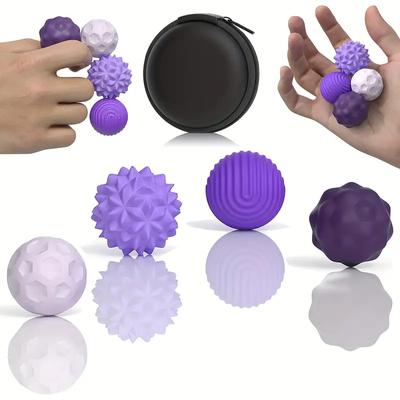 Silikon Magnetisk Stresslindrande Boll Fidget Leksak Ångestboll Lugnande Fidget Leksak Barn Vuxen Ångestlindrande Handtag