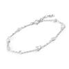 Altesse [G2475] - Armband Silber 'Kuschel' weiß