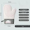 Heat Resistant Gloves - 300°C Silicone Oven Mitts, Non-Slip, Food-Grade Kitchen Baking/Microwave Protection (1 Piece)