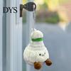Kawaii Bag Decor Badminton Plush Keychain, Cute Shuttlecock Stuffed Toy for Car Rearview Mirror Ornament Decor, Soft Mini Pendant, Creative Gift Fans