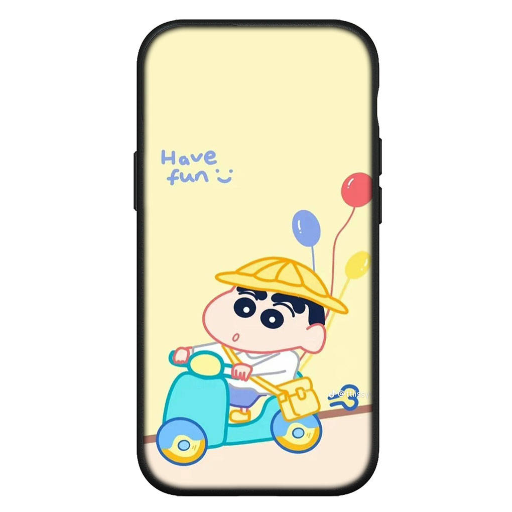 

Чехол для iPhone 16 15 Xiaomi Redmi Note 14 13 12 11 Pro Max X 8 9 16e Samsung Galaxy S25 S24 S23 Moto OPPO Huawei Аниме Шин Чан Шинчан Чехол для телефона for iPhone 16e ceil