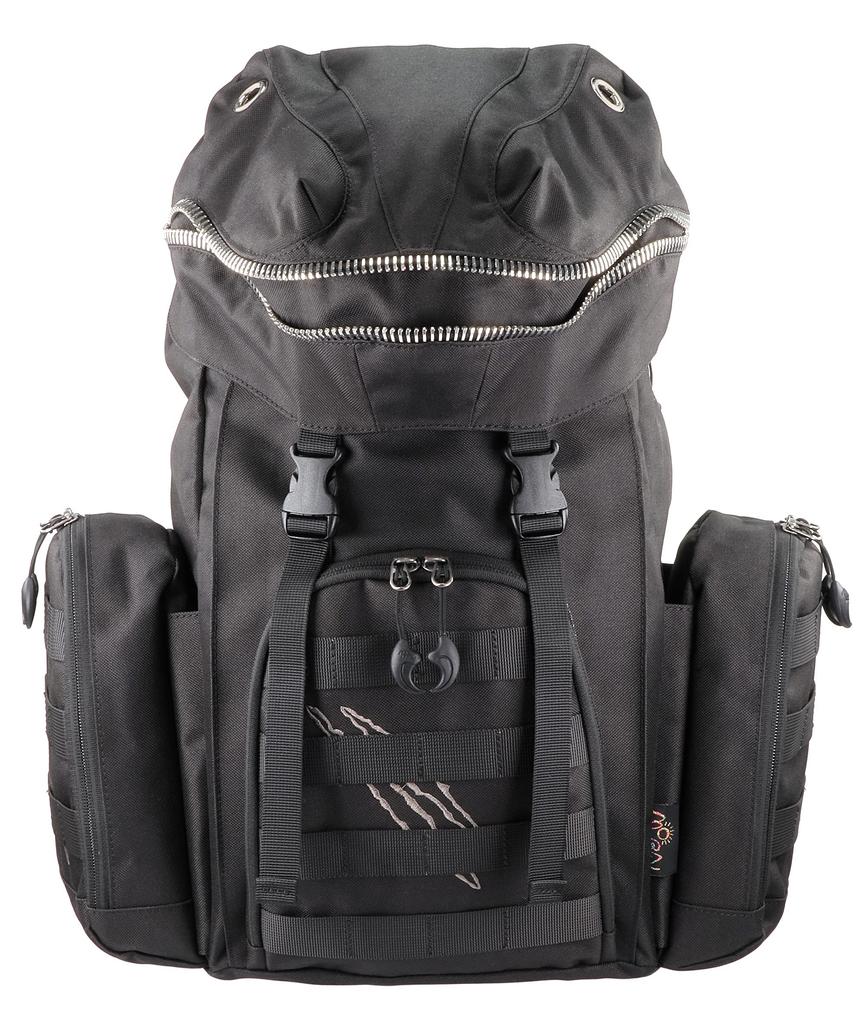Morn Creations Tyrannosaurus Rucksack, Mittel, TR-102 (SCHWARZ)