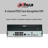 Înregistrator Video de Rețea Dahua cu 8 Canale PoE priză CN (adaptor inclus)
