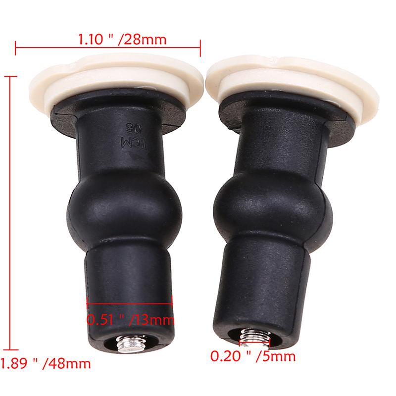 Toilet Seat Hinges Bolt Expanding Small Universal Screws Rubber Top Nuts Fixings Blind Hole Fittings for Bathroom