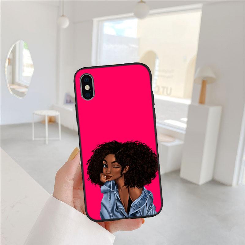 PP11 Black Girl Magic Phone Case for Samsung Galaxy A11 A12 A13 A15 A52S A53 A55 A56 A70 A71 A72 A73 F06 F16 F56 S10 Plus S10e