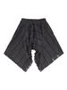 Cecese Bohemian Lace Cut Skirt Charcoal