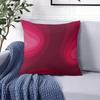 Blush Swirls Square Jacquard Pillow Cover for Sofa Office Waist Cushion Cover Home Decorative Pillowcase