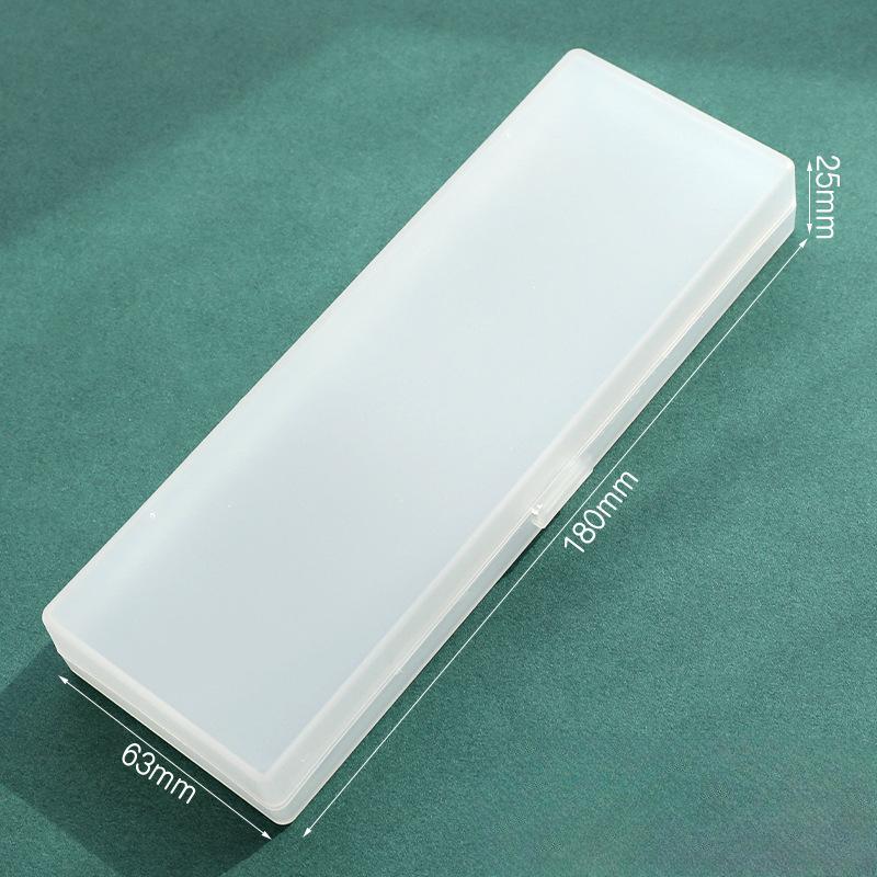 

1 шт., мини-сумка-карандаш, маленькая модная простота, однотонная серия, пенал для возвращения в школу, милый ящик для хранения канцелярских принадлежностей 18*6.3*2.5cm