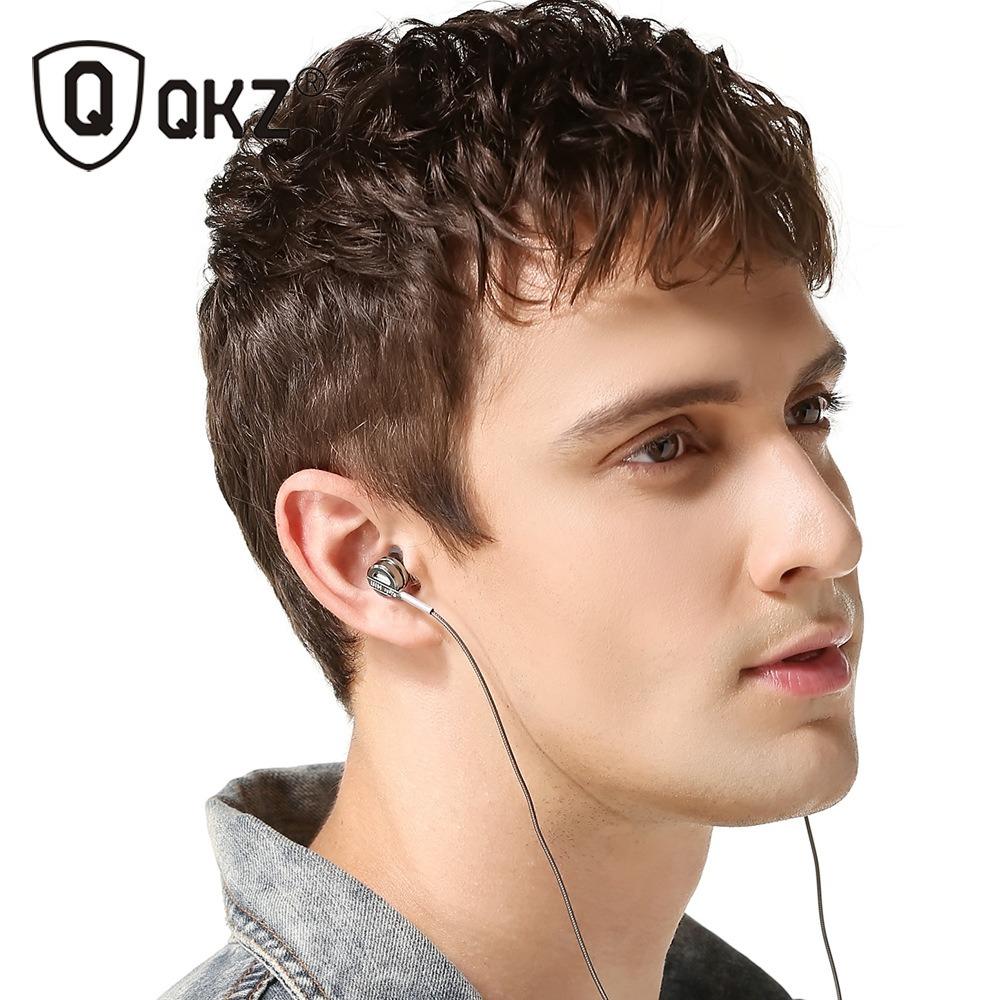 QKZ DM9 Metal Mobile Phone Headset Super Beautiful Sound Effect Heavy Bass Headset