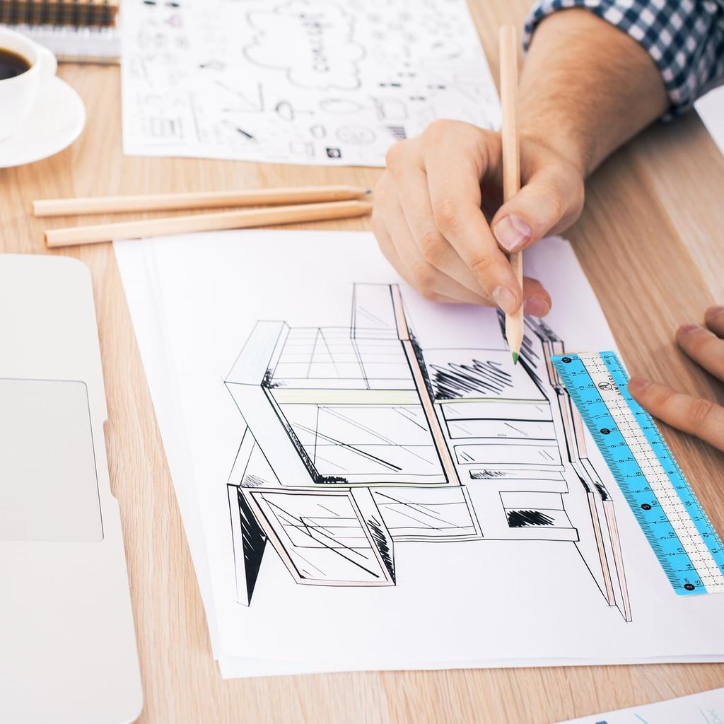 Compass Geometry Tool Geometry Set Drafting Drawing Compass and Protractor Set with Box Math Geometry Compass for Geometry Metal Compass Geometry Kit