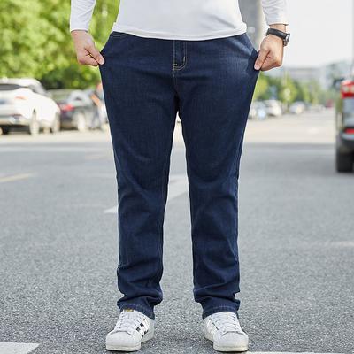 Size 30-56, 2024 Spring And Autumn New Collection, Fat And Large Size Jeans, Men'S Loose Straight Tube Fat Guy Pants