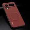 Magnetic Marking Pattern Leather Case for Honor Magic 8 Pro Air Lite 7 6 X70 X9d Ultra Thin for Magsafe Wireless Charging Cover