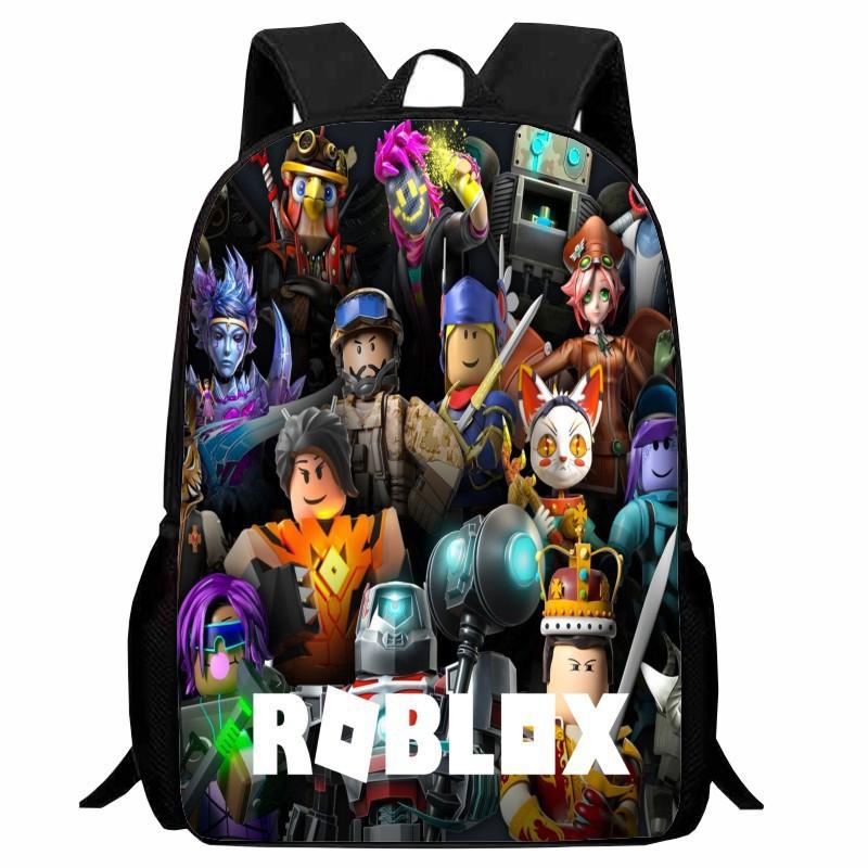 Printed Student Schoolbag 16 Inch Simple Large-Capacity Student Schoolbag Robles Backpack 17inch x backpack bag