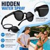 J1UL1N 2Pairs Prank Water Glasses,Hidden Water Shooting Sunglasses For Adults, Refillable Squirt Glasses For Beach Pool Party
