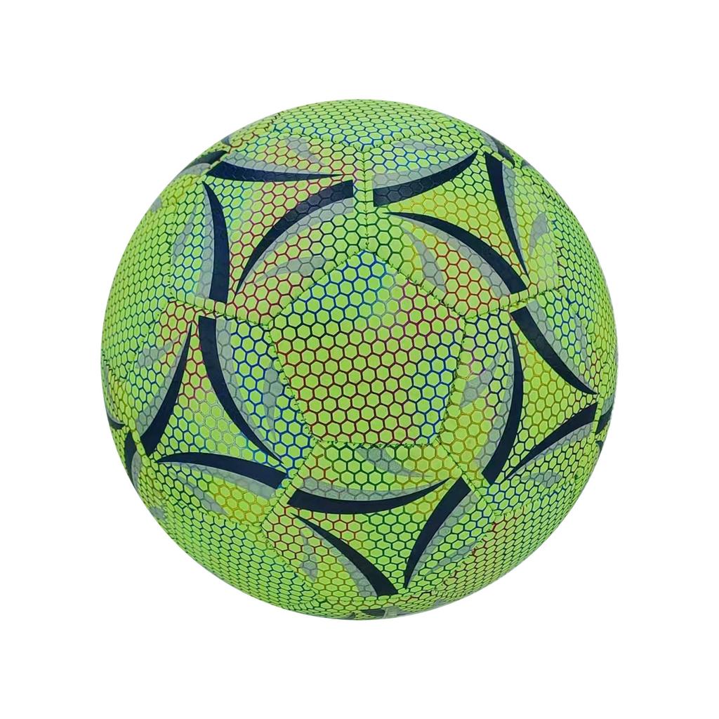 New Machine-Sewn No. 5 Football Explosion-Proof And Wear-Resistant Pu Adult Student Youth Game Training Fluorescent Luminous Football