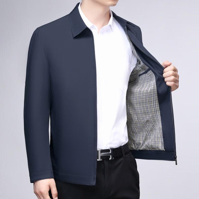 Men's Business Casual Pure Cotton Lapel Jacket