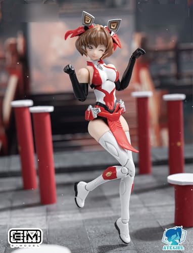 PLATZ/MONO/E-model 1/12 Scale Armored Girl: Lion the Awakened Lion (Includes 1 Each of Base Ver. and Armed Ver.) Plastic Model Kit EM2024002