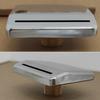 Stainless Steel Pool Bathtub Waterfall Tub Spout Wall Mounted Waterfall Water Outlet Nozzle Pool Waterfall Fount