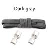 No Tie Shoe Laces Flat Metal Buckle Elastic Shoelaces Casual Shoes for Men and Women Lazy Shoelace Rubber Band Shoestring