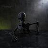Luminous Bone Art for Landscaping Halloween Planter Skeleton Ornament, Glow-in-The-Dark Figurine, Break Through The Fluorescent Decor Night Soil Human