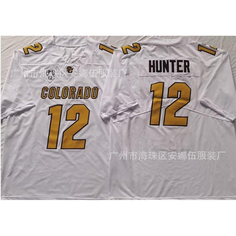Colorado Buffaloes Football Jersey Mens Cotton Athletic Top College Sports Fans Team Practice