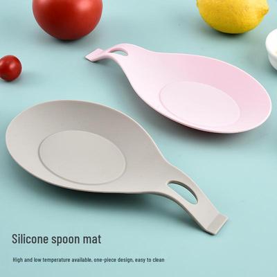 Silicone Kitchen Utensil Holder and Spoon Rest Trivet Dish