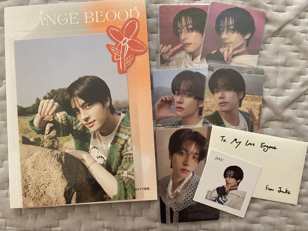 

[USED] ENHYPEN ORANGE BLOOD Jake