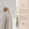 Wall Mounted Towel Hanger Hook Antique Gold Robe Hook  Bathroom Entryway Closet  Kitchen