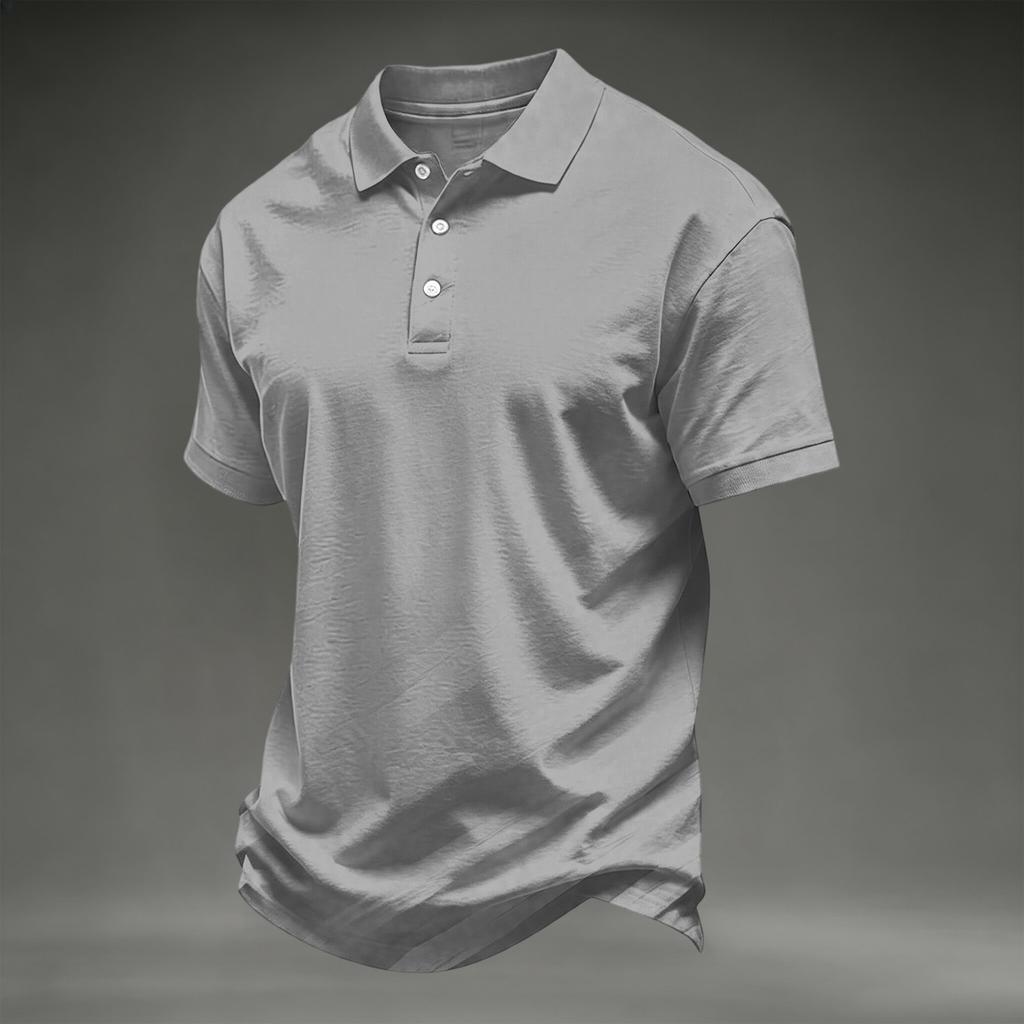 Men's Color Short Sleeve T-Shirt Casual Loose Fit Breathable Tee
