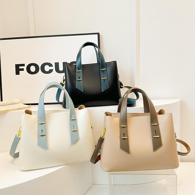 Genuine leather bags for women Solid color Tote Messenger Bag Luxury Shoulder Designer Bag Women's Fashion Bags
