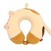 Cartoon Animal Memory Foam U Shaped Pillow For Travel And Office Comfort