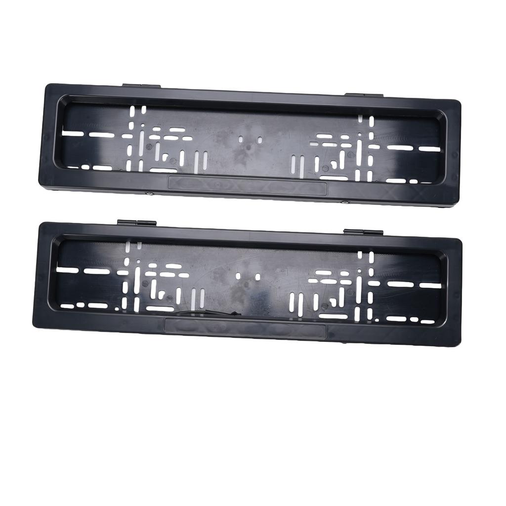 מסגרת לוחית רישוי, מחזיק לוחית רישוי מפלסטיק ABS עם שלט רחוק ומחוון לסימון קדמי ואחורי, מותג רכב חשמלי אירופאי