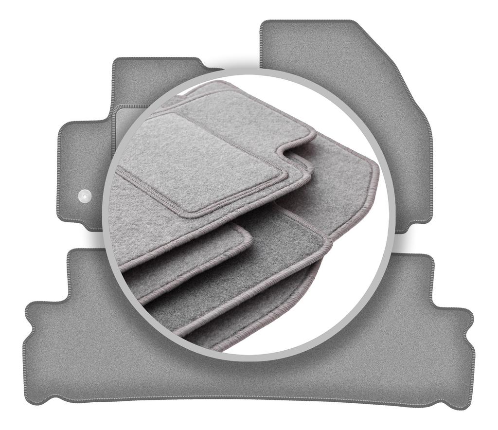 Graue Automatten für: Ford Galaxy MK2 Minivan (2012-2015)