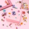 220 Pieces Mini Flower Heads,Artificial Rose Flowers With Stems