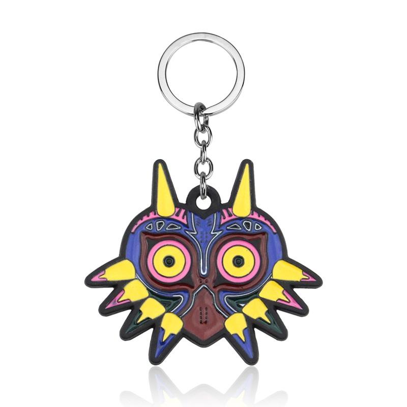 The Legend of Zeldas Pendant Keyring for Men Women Vintage Triforce Triangle Amulet Key Chain Cosplay Party Jewelry Gifts