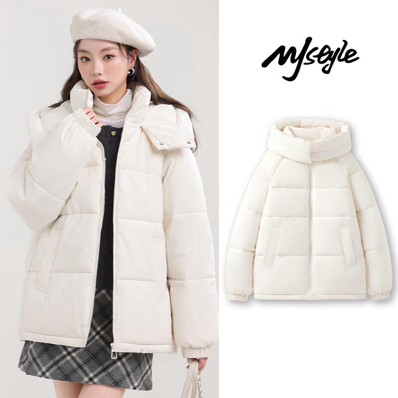 

Женская зимняя куртка-пуховик MJ STYLE со стойкой, капюшоном XL