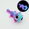 3D Printed Mini Chameleon Figures Movable Joint Big Eyes Lizard Model Fidget Toy Home Decor Desktop Ornament Gift Collection