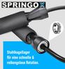 SPRINGOX Profi Šokdynė Speed Rope Šokdynė Šokinėjimui Fitnesui Plienas