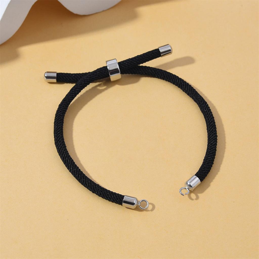 Stylish DIY Bracelet Base DIY Cord Bracelet Suitable for Bead Insertion and Customization for Trendy Handmade Jewelry