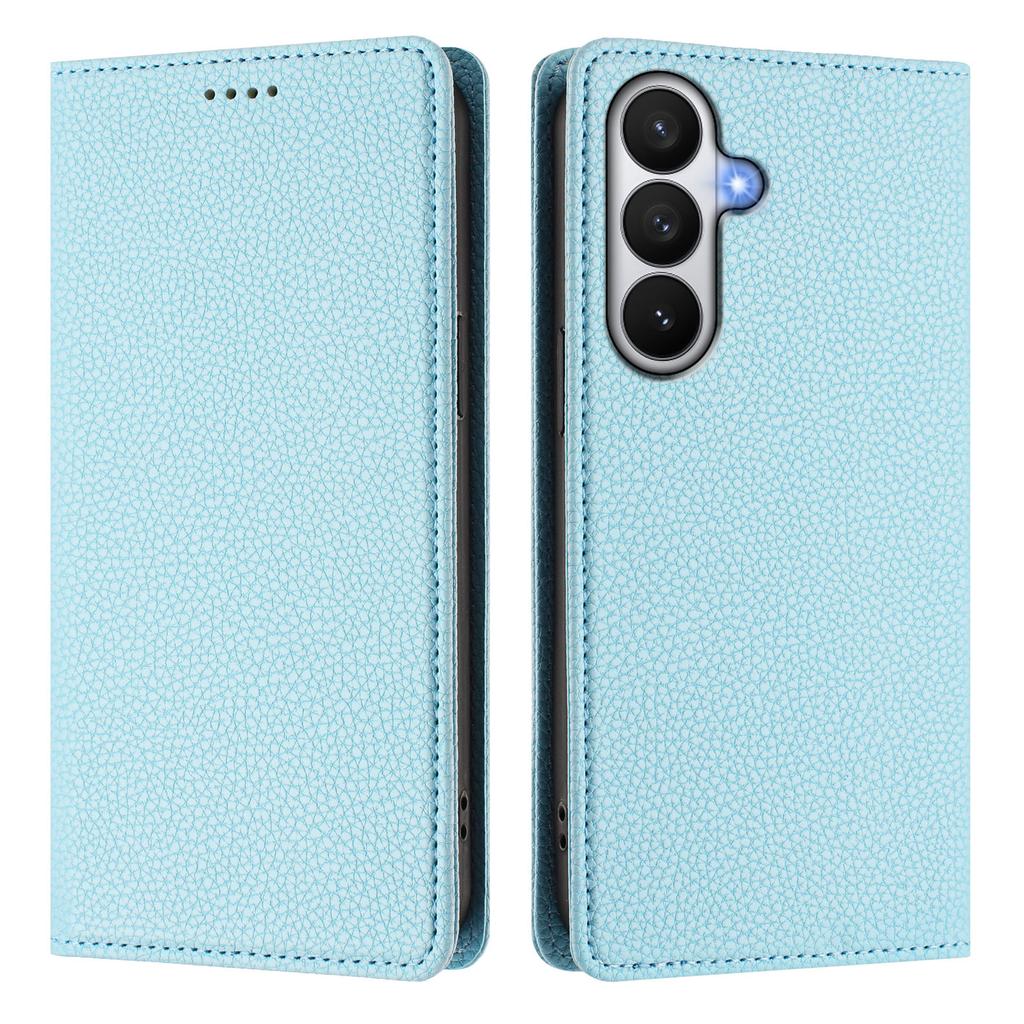 For Samsung Galaxy S26/S26 Pro Wallet Case RFID Blocking Litchi Texture Leather Mobile Cover