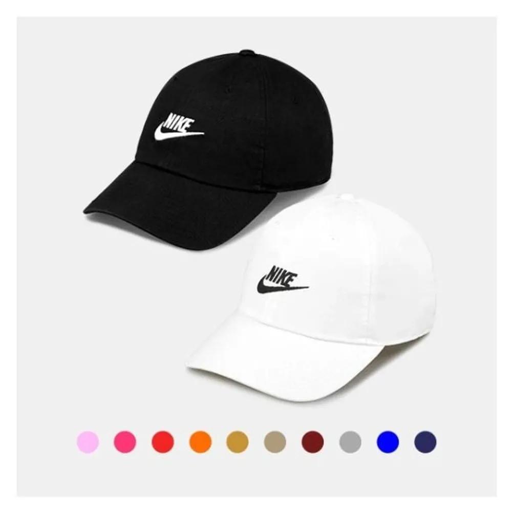 [Nike] Nike Unstructured/Essential Heritage Swoosh Futura Men s & Women s Baseball Cap Collection 39)FZ0831-010 MISC