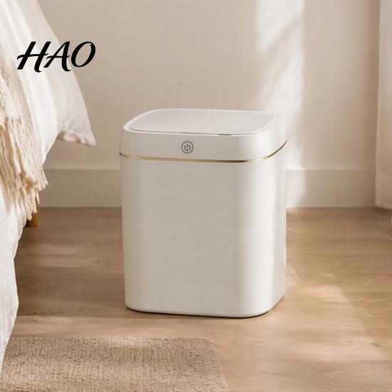 Hands Free Trash Can for Home Smart Motion Sensor Can, 4 Mode Automatic Open Lid Garbage Bin Rechargeable Dustbin with Battery, 11/13 L Plastic Waste