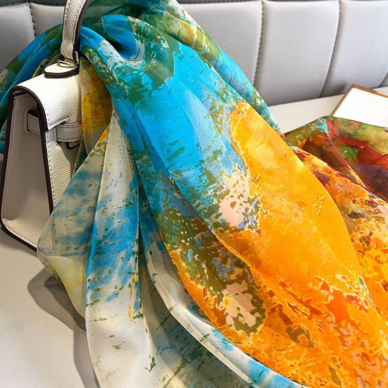 Lüks 190X135CM Güneş Koruyucu Eşarp Yeni Kış Sıcak Paşmina Eşarplar Kadın Moda İpek Hicab Hediye Çift Stil Kaşmir Şallar