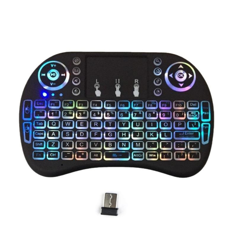 2.4G Wireless Mini Handheld Keyboard Touchpad Fly Mouse Combo